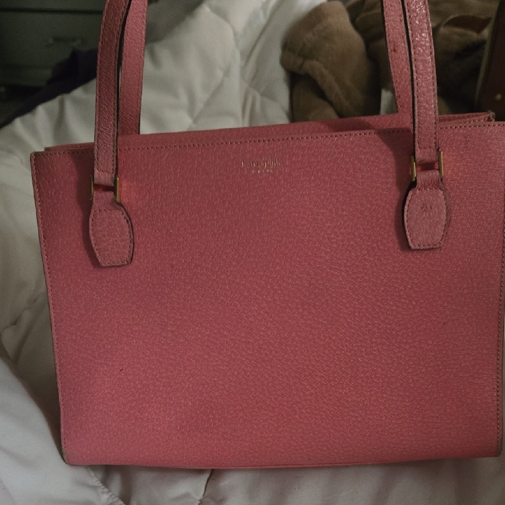 kate spade- Pink Leather Purse/Tote Bag